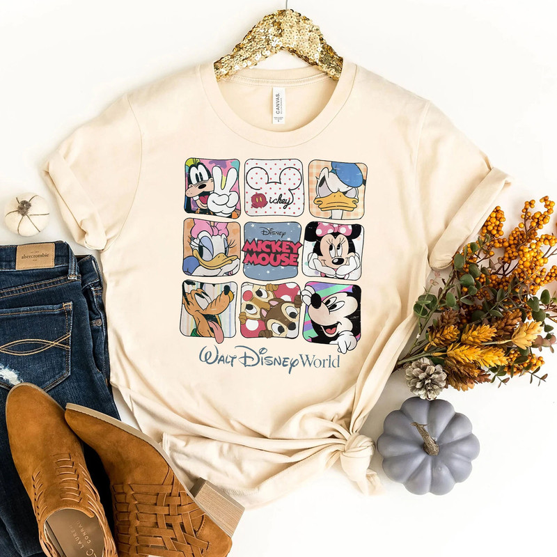 Disney Mickey shirt, Vintage Walt Disney World Shirt, Classic Mickey and Friends, Disney Family Shirt, Disneyworld Shirt, Retro Mickey Shirt - 1.jpg