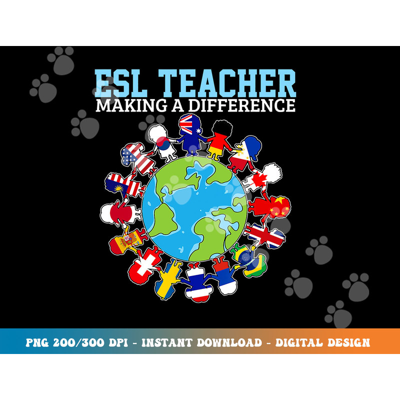 ESL Teachers Making A Difference For Virtual Teacher Tutor  png, sublimation copy.jpg