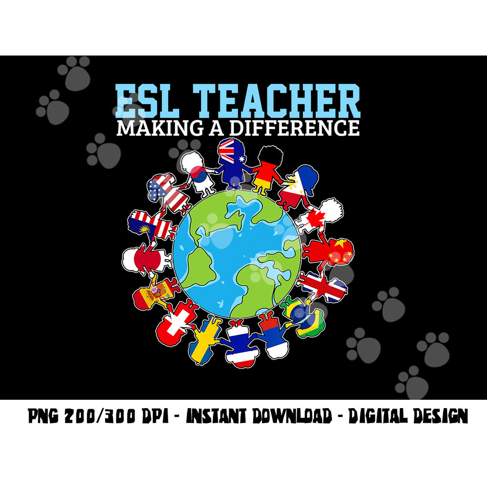 ESL Teachers Making A Difference For Virtual Teacher Tutor png, sublimation copy.jpg