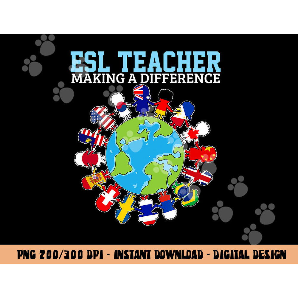 ESL Teachers Making A Difference For Virtual Teacher Tutor png, sublimation copy.jpg