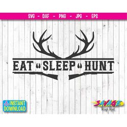 hunting svg | eat sleep hunt svg cut file | hunting shirt svg | funny hunting svg | svg file | png file |