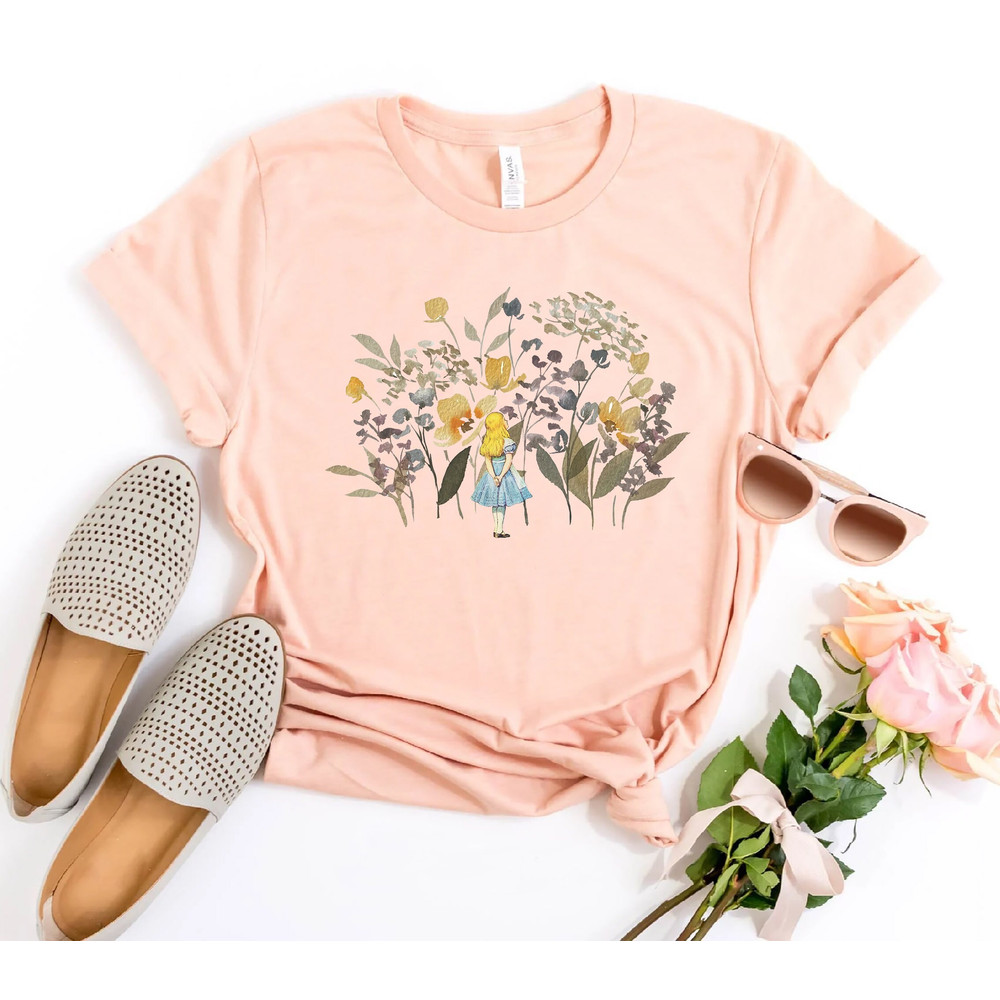 Disney Vintage Alice in Wonderland Shirt, Vintage Disney Shirt, Alice Shirt, Alice in Wonderland Tee,Disney Family Shirts,Disney World Shirt - 2.jpg