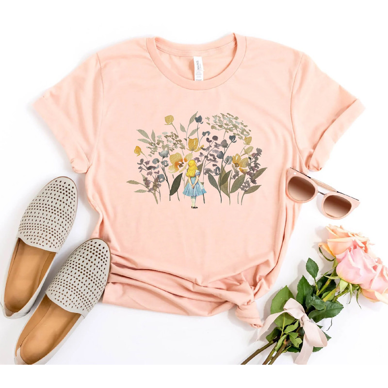 Disney Vintage Alice in Wonderland Shirt, Vintage Disney Shirt, Alice Shirt, Alice in Wonderland Tee,Disney Family Shirts,Disney World Shirt - 2.jpg