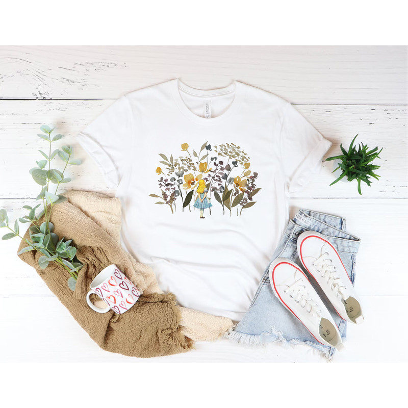 Disney Vintage Alice in Wonderland Shirt, Vintage Disney Shirt, Alice Shirt, Alice in Wonderland Tee,Disney Family Shirts,Disney World Shirt - 3.jpg