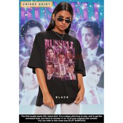 russell new girl t-shirt - dermot mulroney shirt, russell shiller youth kids tee, russell shiller bootleg shirt, russell