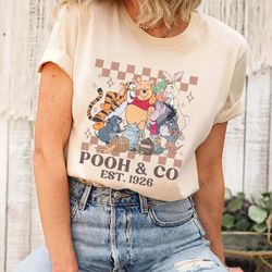 retro disney winnie the pooh shirt, the pooh and friends, winni
