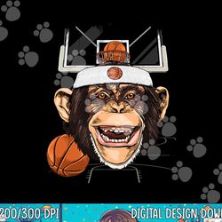 monkey basketball monkey lovers basketball player  png, sublimation copy