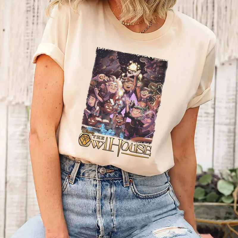 The Owl House Shirt, Boilng Isles The Owl House Shirt, Vintage Disney The Owl House, School Of Magic And Demonics, Vintage Disney Shirt - 1.jpg