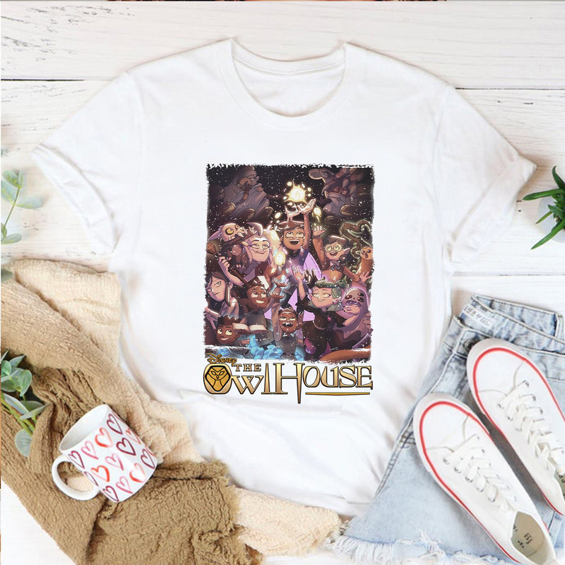 The Owl House Shirt, Boilng Isles The Owl House Shirt, Vintage Disney The Owl House, School Of Magic And Demonics, Vintage Disney Shirt - 2.jpg