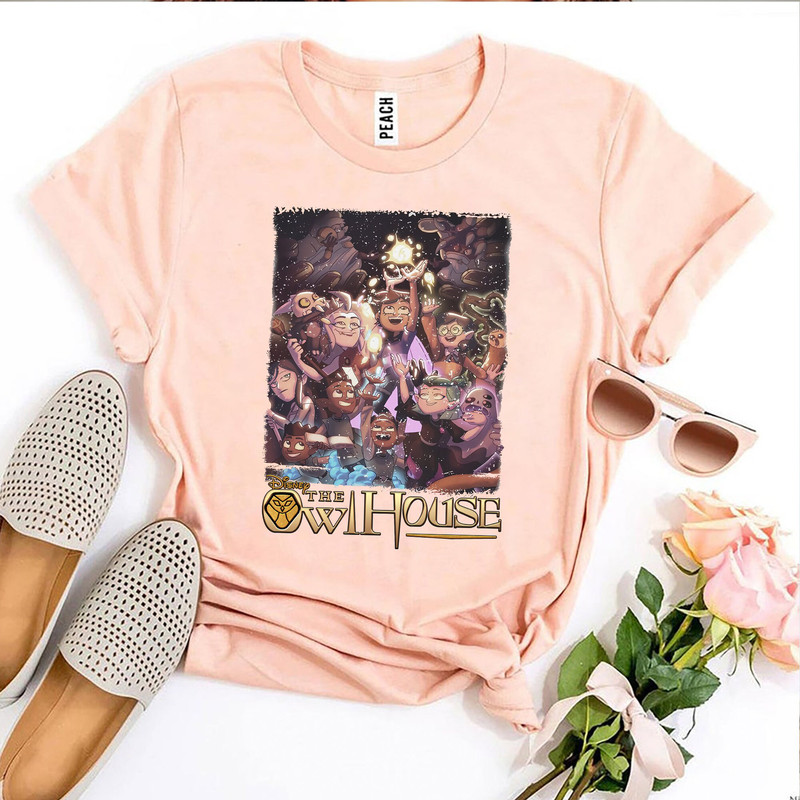 The Owl House Shirt, Boilng Isles The Owl House Shirt, Vintage Disney The Owl House, School Of Magic And Demonics, Vintage Disney Shirt - 3.jpg