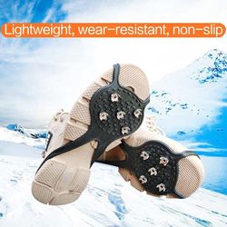 universal non-slip shoes gripper spikes