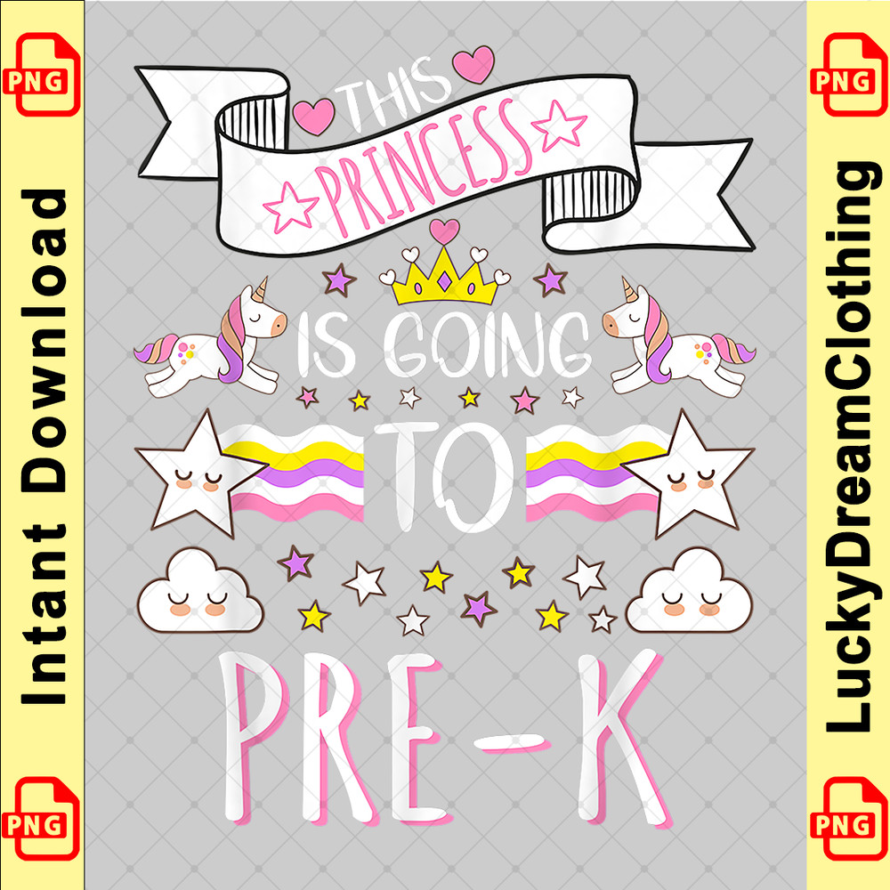 This princess is going to pre-k Shirt-back to school copy.png