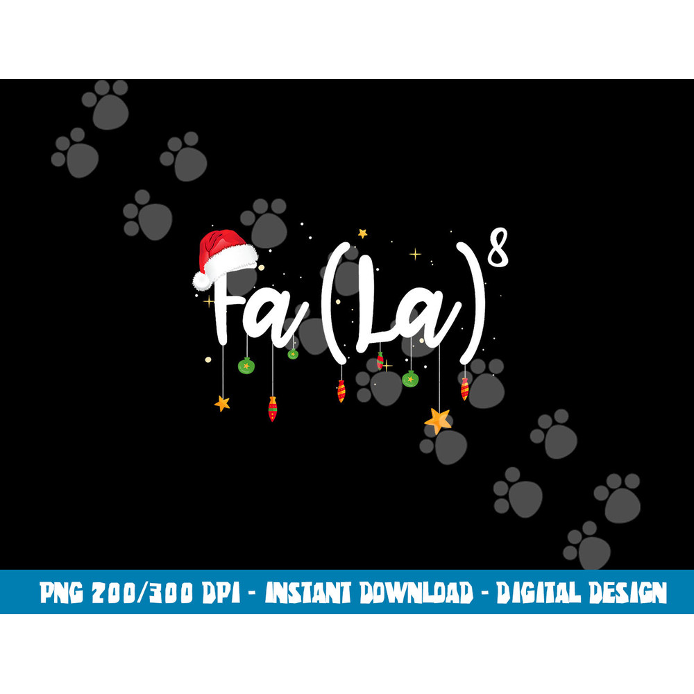FA (LA)8 Funny Christmas Santa Fa La Math png, sublimation copy.jpg