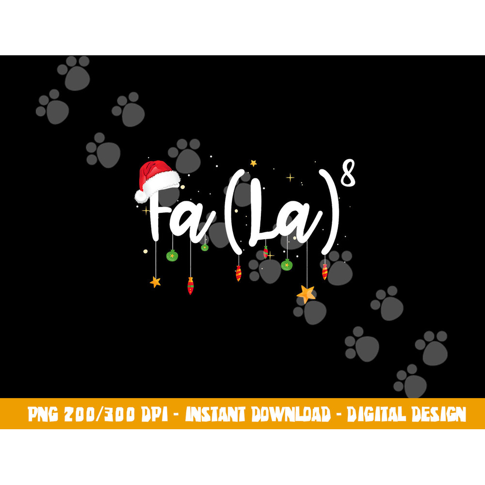 FA (LA)8 Funny Christmas Santa Fa La Math png, sublimation copy.jpg