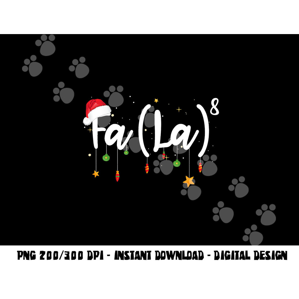 FA (LA)8 Funny Christmas Santa Fa La Math png, sublimation copy.jpg