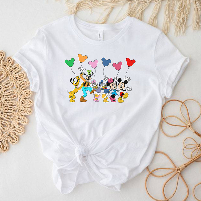 Vintage Disney Balloon Shirts, Mickey Balloon , Disneyland Shirts, Disney Characters Shirt, Disney Balloon Matching Shirt, Disney Balloon - 2.jpg