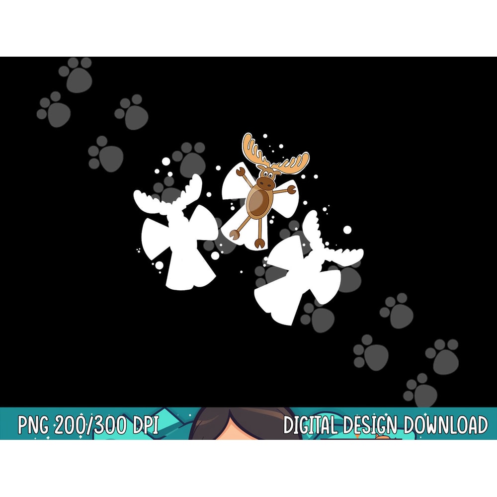 Moose Snow Angel png, sublimation copy.jpg