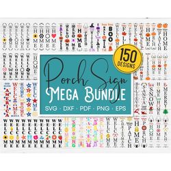 150 porch sign svg mega bundle, welcome svg, welcome porch sign svg, welcome to your home svg, wedding sign svg, welcome