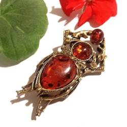 Scarab Beetle Brooch Insect Brooch Gift for Women Men Egypt Jewelry Amulet Love Luck Gold Brass Red Amber Bug Brooch pin