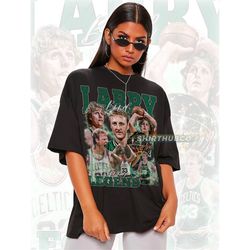 larry bird shirt, larry bird basketball shirt, vintage larry bird shirt, classic 90s graphic tee, unisex vintage bootleg
