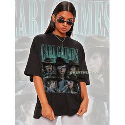 limited carl grimes vintage t-shirt, gift for women and man unisex t-shirt