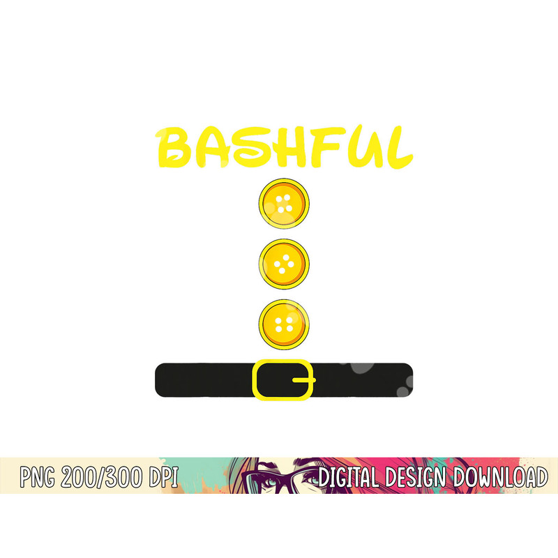 Bashful Dwarf Costume Color Family Matching Dwarf Halloween png,sublimation copy.jpg