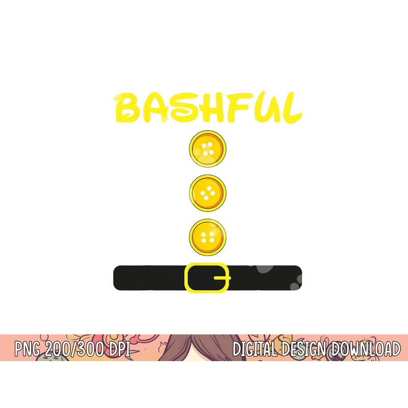 Bashful Dwarf Costume Color Family Matching Dwarf Halloween png,sublimation copy.jpg