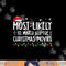 Most Likely To Watch All The Christmas Movies Family Pajamas png,sublimation copy.jpg