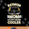 Batmom Just Like Normal Mom Except Much Cooler Halloween Fan png,sublimation copy.jpg