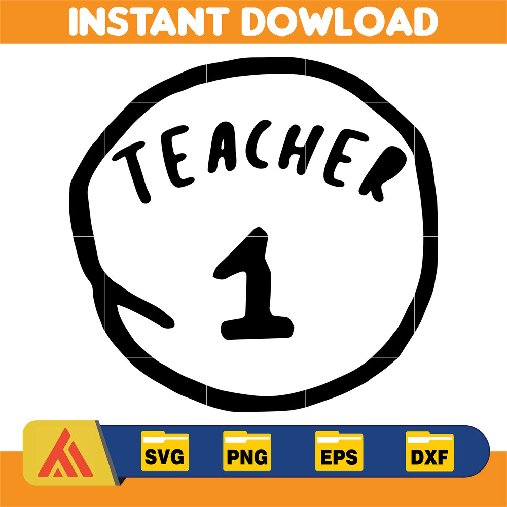 Dr Seuss Svg Layered Item, Dr. Seuss Quotes Cat In The Hat Svg Clipart, Cricut, Digital Vector Cut File, Cat And The Hat (11).jpg