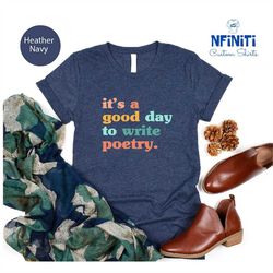 poet shirt, writer's shirt, gifts for writers, literature shirt, author gifts for men, literary shirt, writer gift shirt