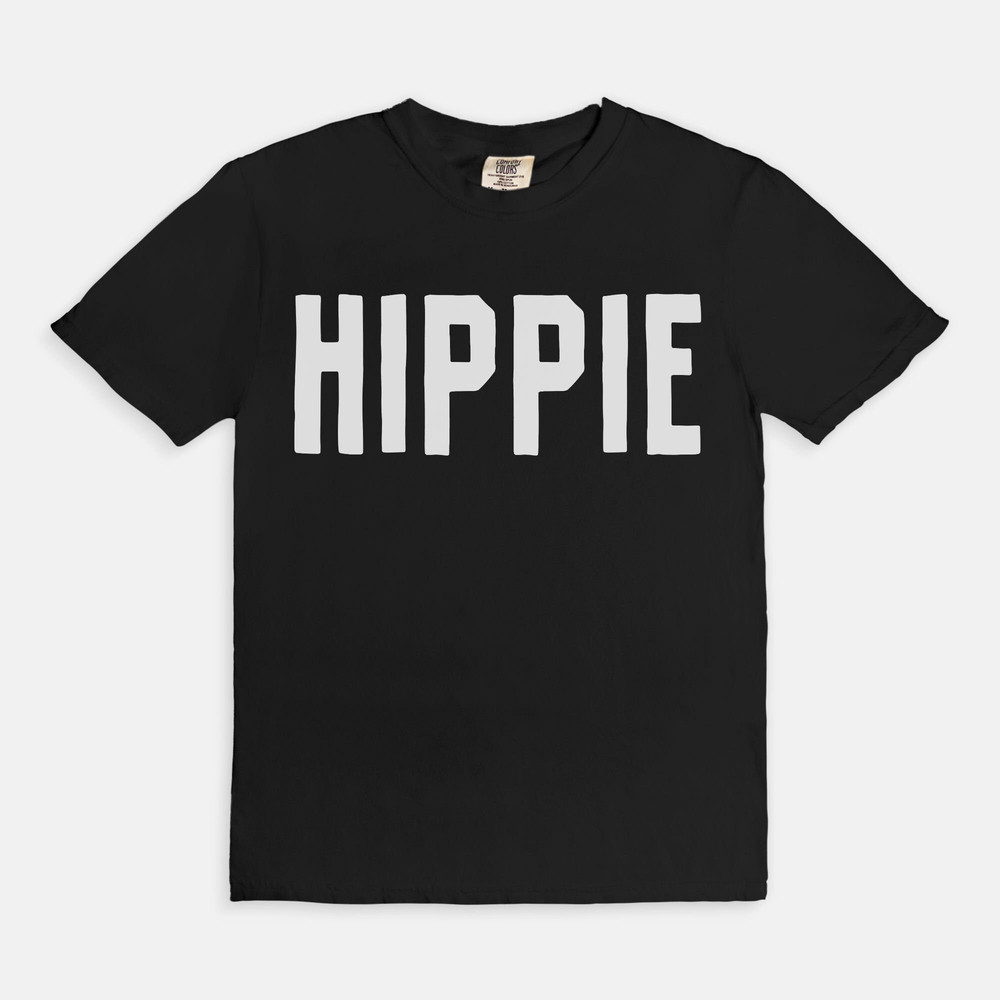 Hippie Tee, Boho Retro Vintage Wash Graphic Tee, Comfort colors tee, trendy shirt - 7.jpg