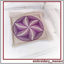 Quilt Block 33 Machine Embroidery Designs - 6 Sizes