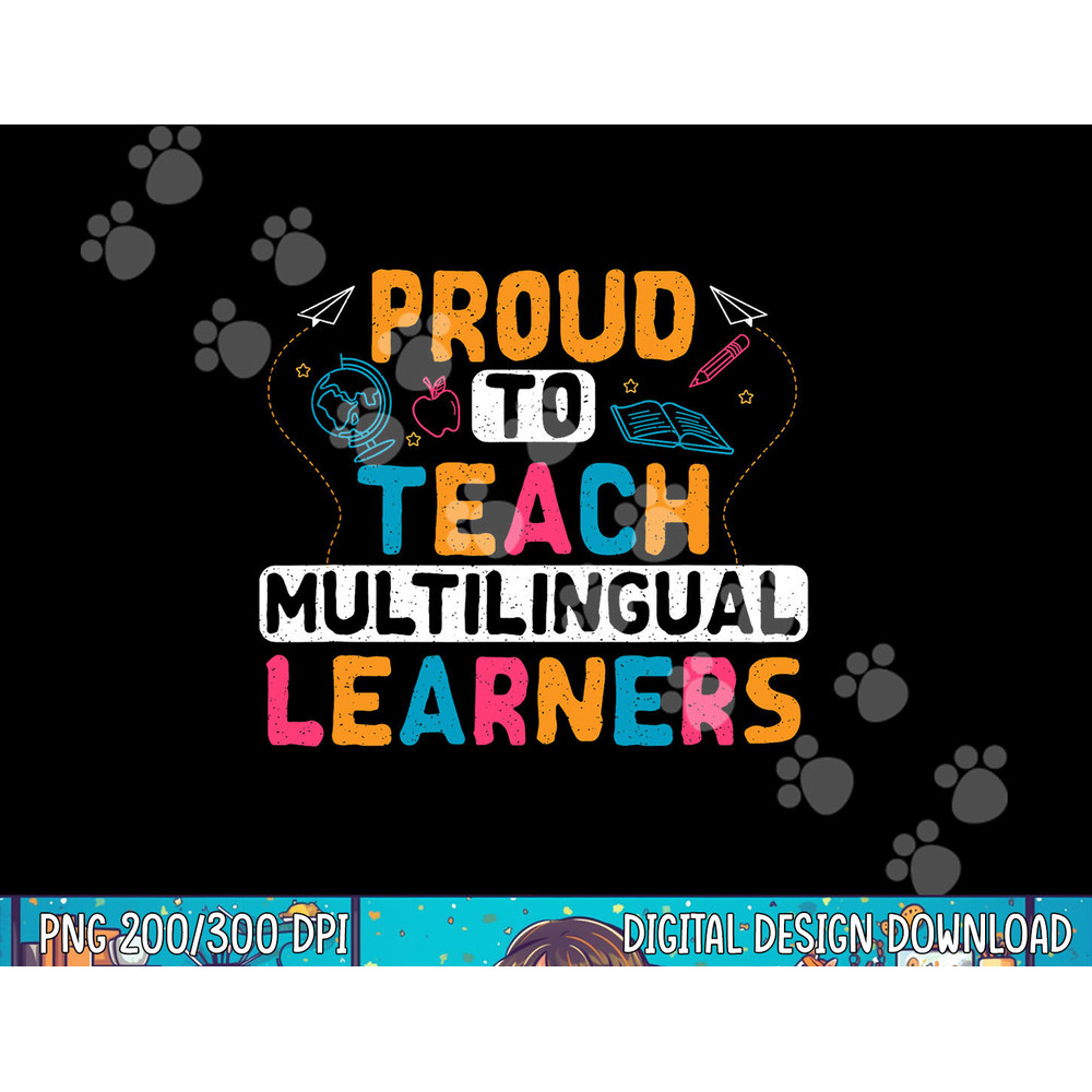 Multilingual Teacher Linguist Language ESL Teaching png, sublimation copy.jpg