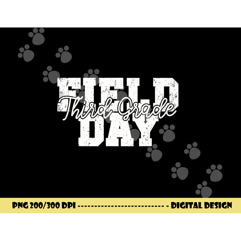 Field Day 2023 Third Grade school teacher kids Blue png, sublimation copy.jpg