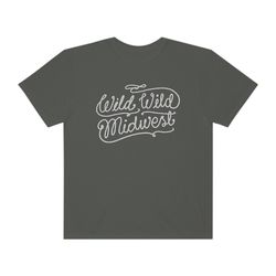 wild wild midwest tee,vintage retro inspired shirt,trendy hippie graph