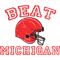 Beat Michigan png, sublimation - College Football.png