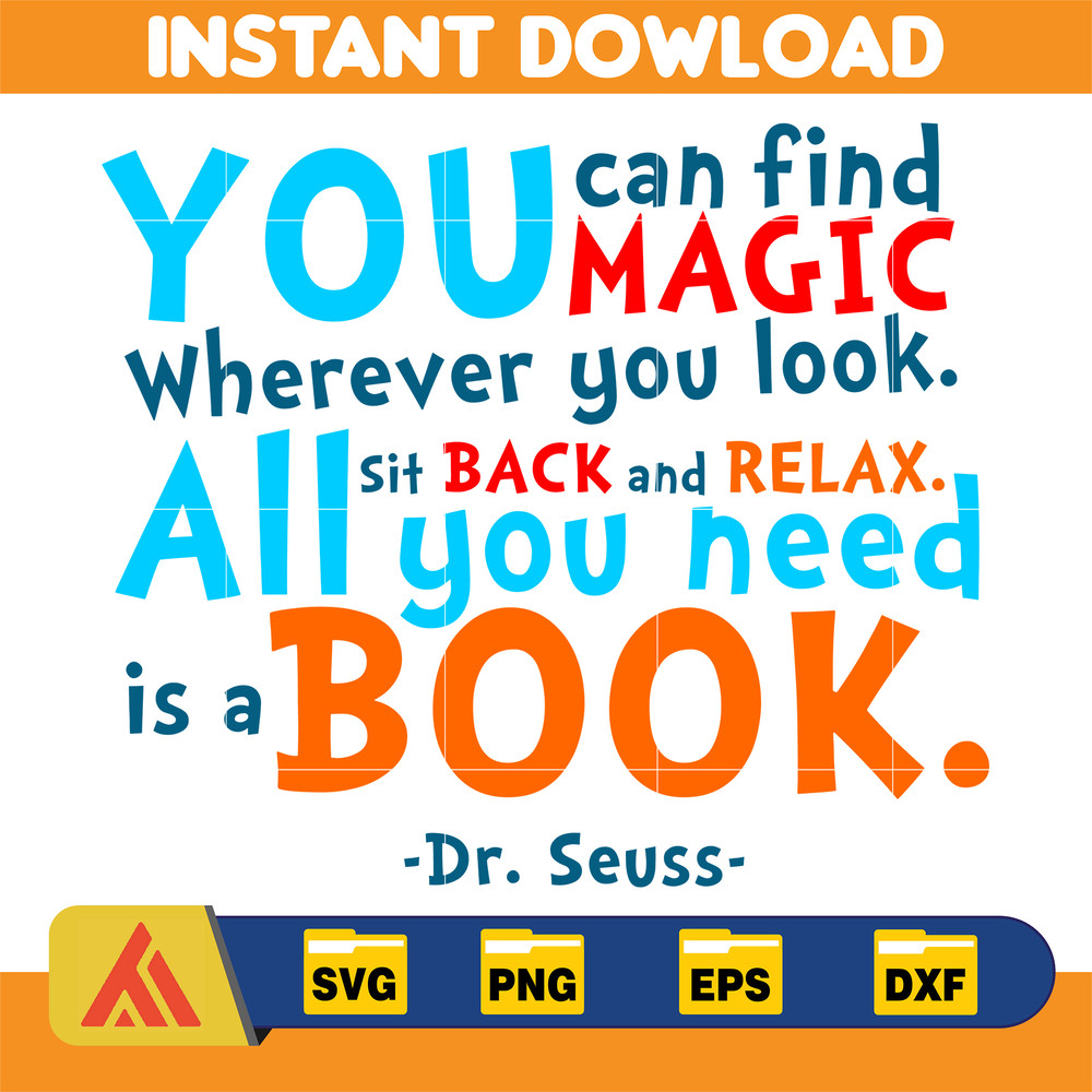 Dr Seuss Svg Layered Item, Dr. Seuss Quotes Cat In The Hat Svg Clipart, Cricut, Digital Vector Cut File, Cat And The Hat (82).jpg