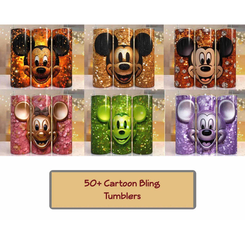 50+ bling cartoon mickey Tumbler Design 5.99 3.jpg