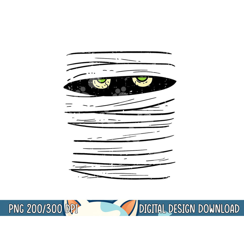 Mummy Wrap Eyes Costume Funny Scary Halloween Men Women Kids png, sublimation copy.jpg