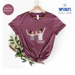 custom photo shirt, custom text shirt, your text shirt, custom shirt, personalized photo back and front tee, photo print