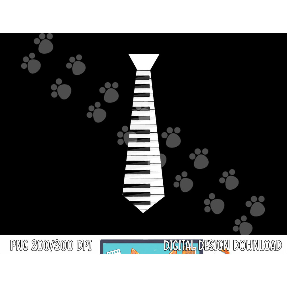 Music Piano Necktie Costume Cool Instrument Christmas Gift png, sublimation copy.jpg