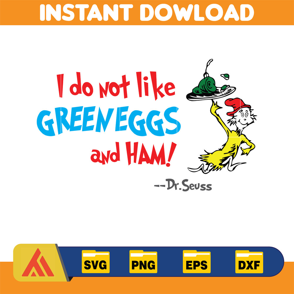 Dr Seuss Svg Layered Item, Dr. Seuss Quotes Cat In The Hat Svg Clipart, Cricut, Digital Vector Cut File, Cat And The Hat (158).jpg