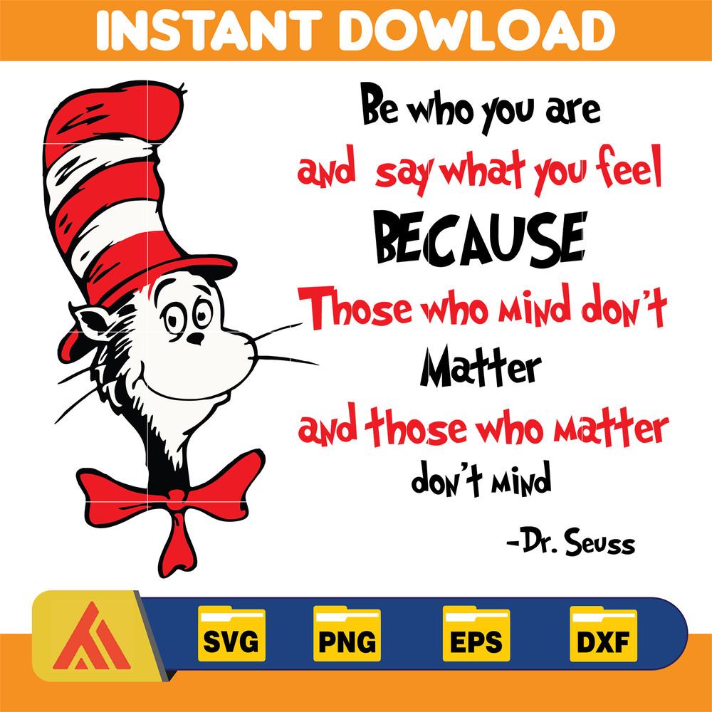 Dr Seuss Svg Layered Item, Dr. Seuss Quotes Cat In The Hat Svg Clipart, Cricut, Digital Vector Cut File, Cat And The Hat (168).jpg