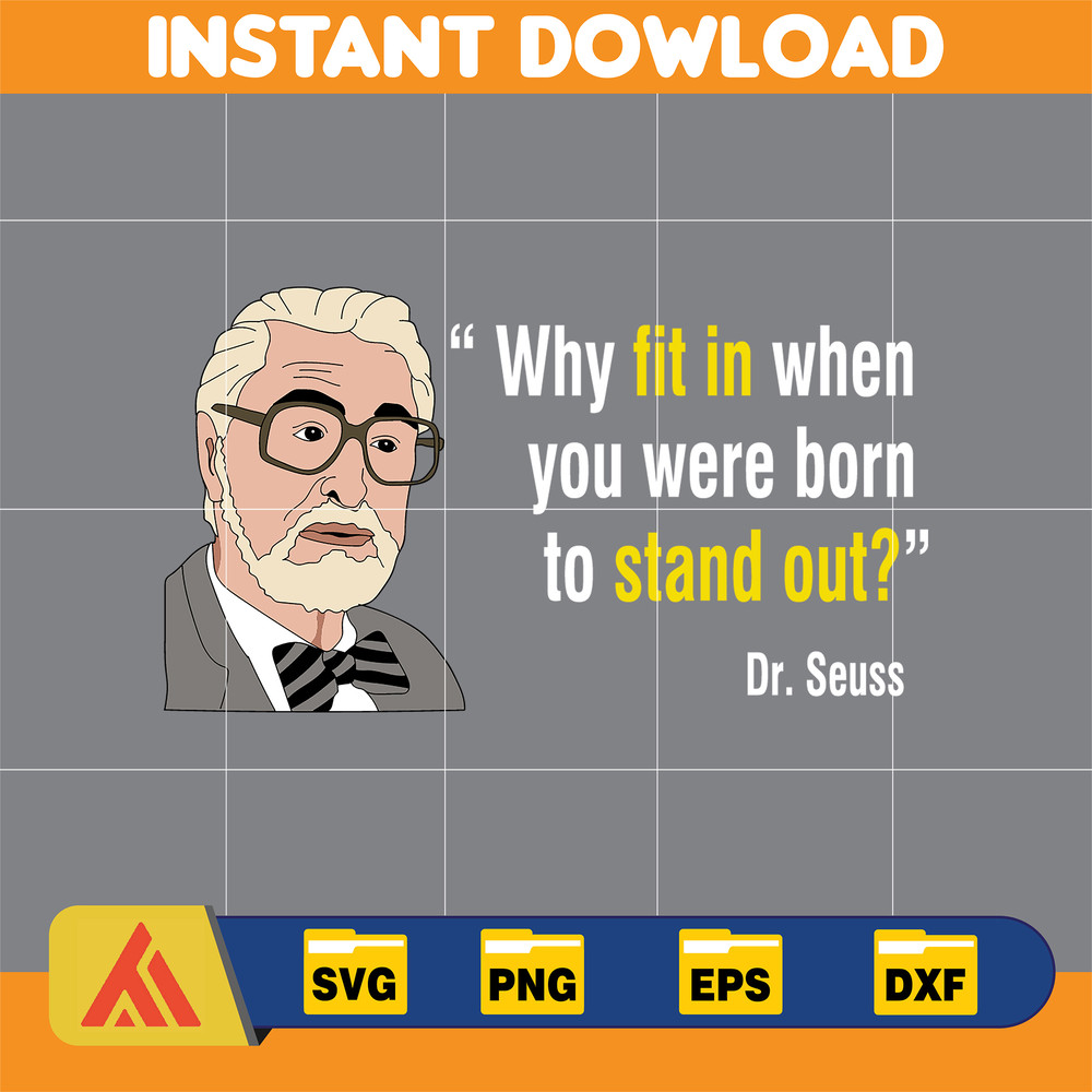 Dr Seuss Svg Layered Item, Dr. Seuss Quotes Cat In The Hat Svg Clipart, Cricut, Digital Vector Cut File, Cat And The Hat (191).jpg