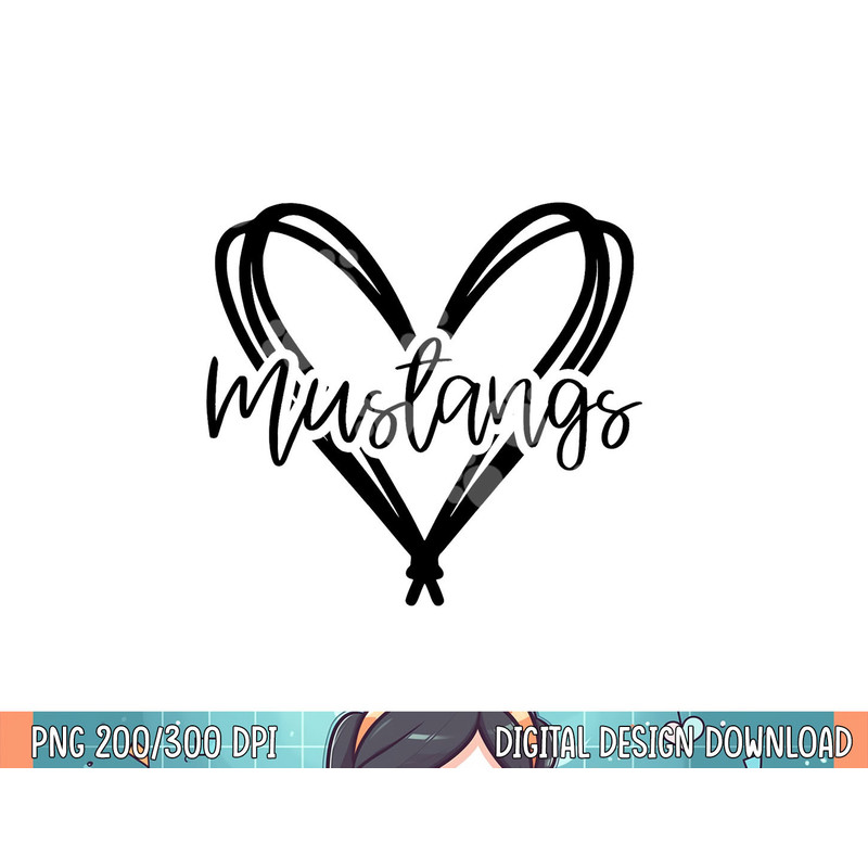 Mustangs School Sports Fan Team Spirit Mascot Gift png, sublimation.jpg