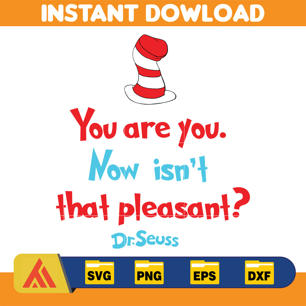 Dr Seuss Svg Layered Item, Dr. Seuss Quotes Cat In The Hat Svg Clipart, Cricut, Digital Vector Cut File, Cat And The Hat (102).jpg