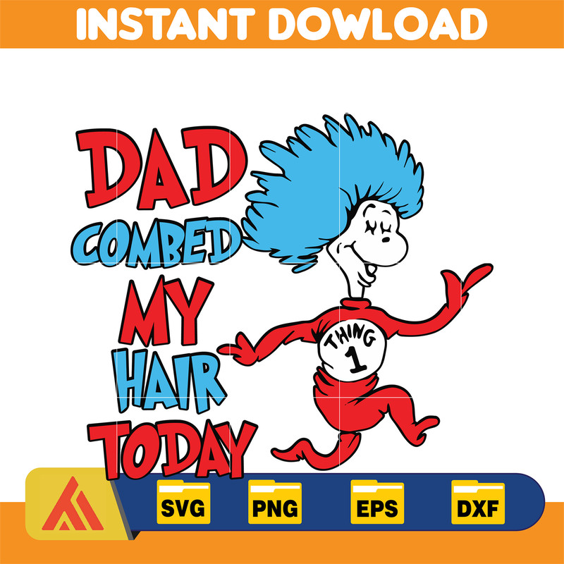 Dr Seuss Svg Layered Item, Dr. Seuss Quotes Cat In The Hat Svg Clipart, Cricut, Digital Vector Cut File, Cat And The Hat (106).jpg