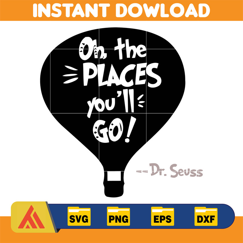 Dr Seuss Svg Layered Item, Dr. Seuss Quotes Cat In The Hat Svg Clipart, Cricut, Digital Vector Cut File, Cat And The Hat (114).jpg