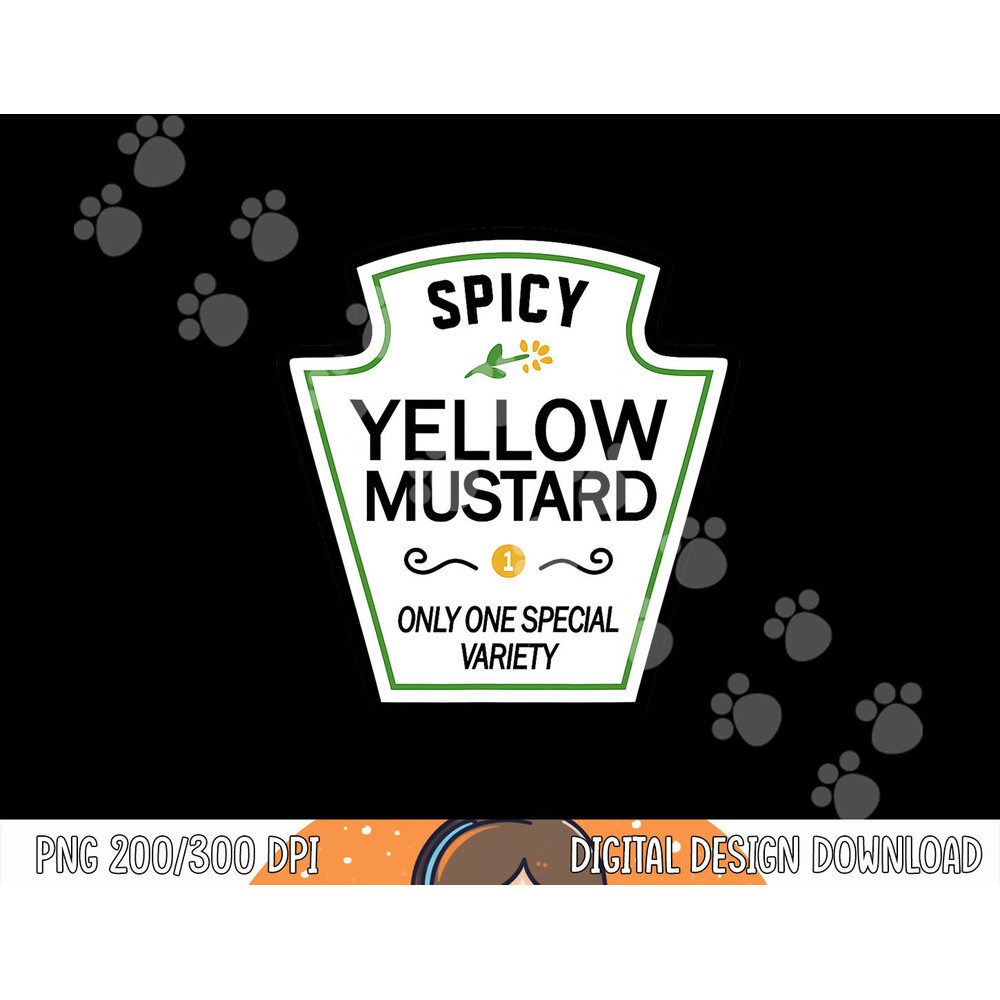 Mustard Condiments Group Halloween Costumes png, sublimation png, sublimation copy.jpg
